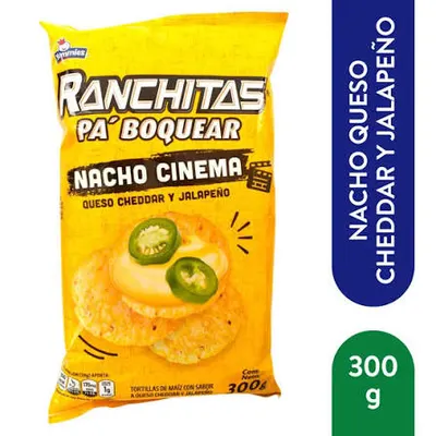 Ranchitas Pa' Boquear Nacho Cinema 300 g