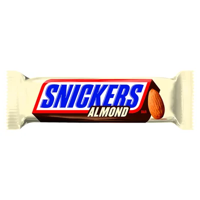Snickers con almendras 50 g
