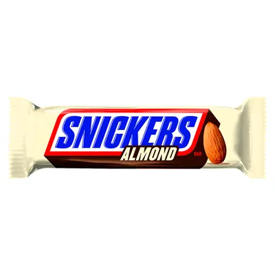 Snickers con almendras 50 g