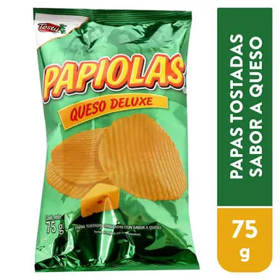 Papiolas Queso Deluxe Tosty 75 g