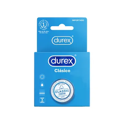 Durex Clásico 3 unidades