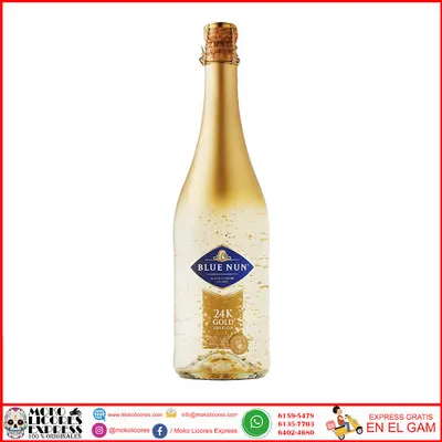 Vino espumoso Blue Nun 24K Gold Edition 750 ml
