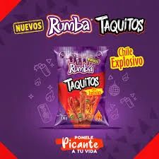 Rumba Taquitos Chile Explosivo 80 g