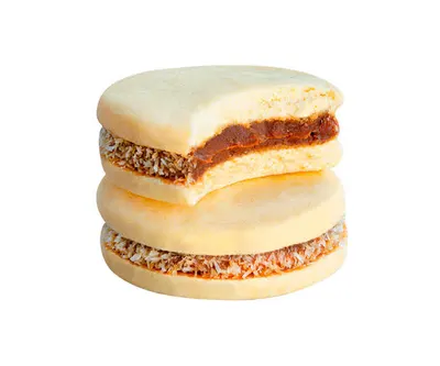 Alfajores de Coco y Dulce de Leche 10 g