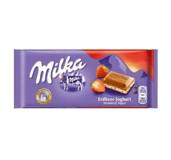 Milka Chocolate con Fresa 100 g