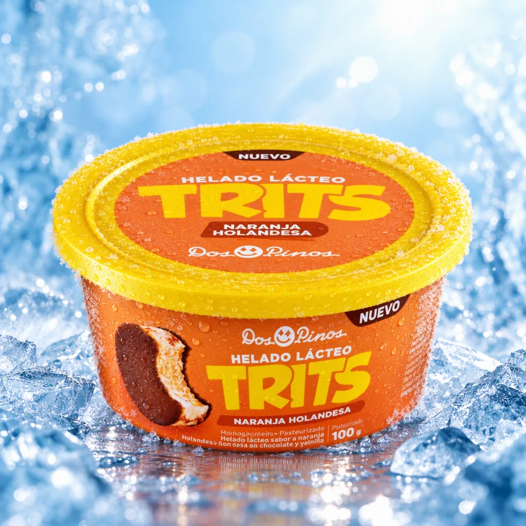 Helado Trits Naranja Holandesa Dos Pinos 100 g