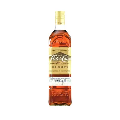 Ron Flor de Caña Oro Reserva 4 años 375 ml