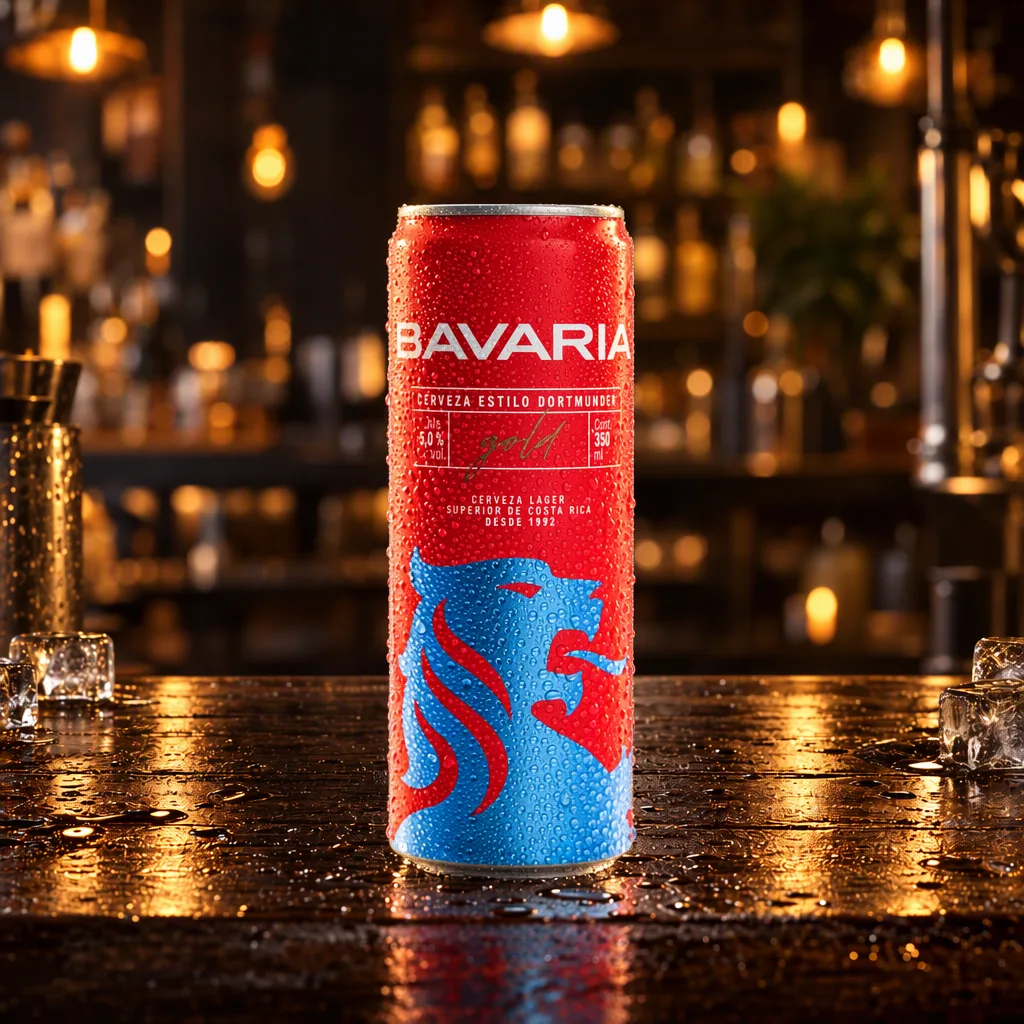 Bavaria Gold lata 350 ml