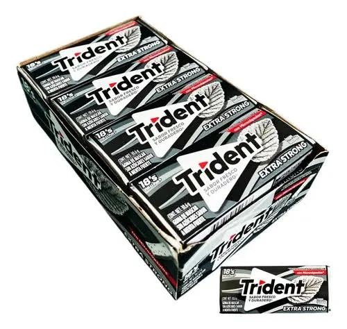 Trident Menta Fuerte 9 g