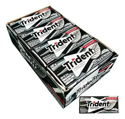 Trident Menta Fuerte 9 g