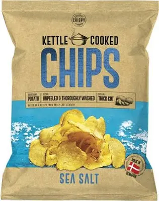Chips Sea Salt Kettle Cooked 150 g