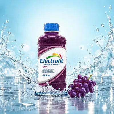 Electrolit Suero Uva 625 ml