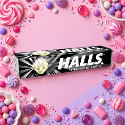 Halls Extra Fuerte 25.2 g
