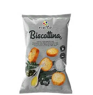 Tostadas Aceite de Oliva y Sal Biscottina Rialto 400 g