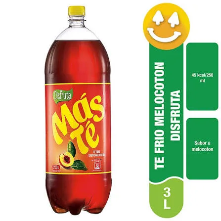 Dos Pinos Mas Té Melocotón 3 L