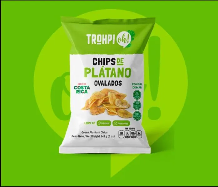 Chips de Plátano Verde Trohpi Oh! Gluten Free 35 g