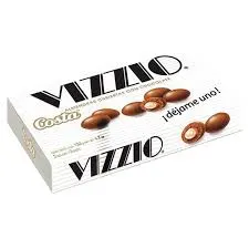 Vizzio almendras cubiertas con chocolate 70 g