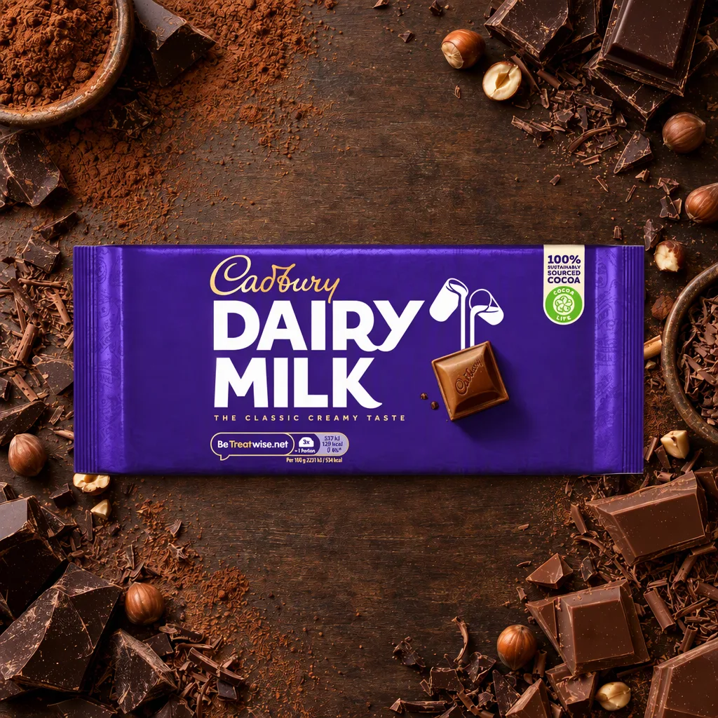 Cadbury Chocolate con Leche 90 g