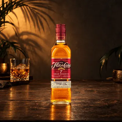 Flor de Caña Shot Gran Reserva 7 años 50 ml