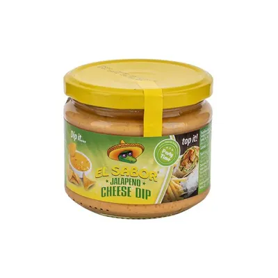 Salsa Dip Cheese Jalapeño El Sabor 300 g