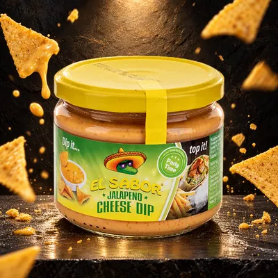 Salsa Dip Cheese Jalapeño El Sabor 300 g