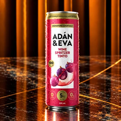 Adán & Eva Wine Spritzer Tinto 355 ml