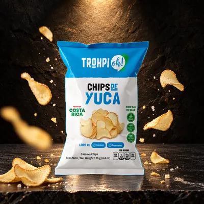 Chips de Yuca Trohpi Oh! Gluten Free 35 g