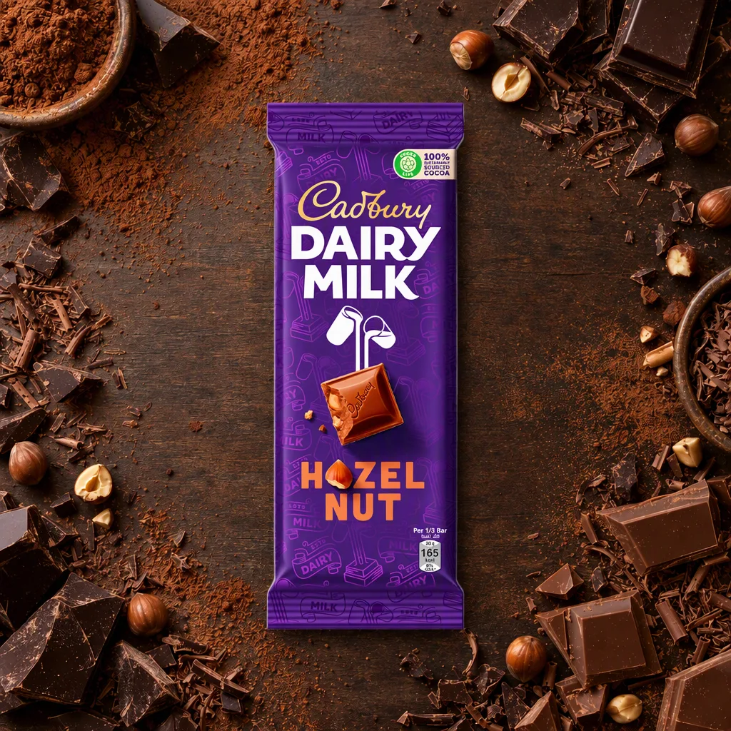 Cadbury Chocolate con Avellanas 90 g