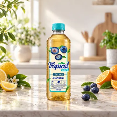 Tropical Té Blanco Arándano Cero 500 ml
