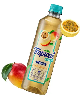 Tropical Té Blanco Frutas Cero 500 ml