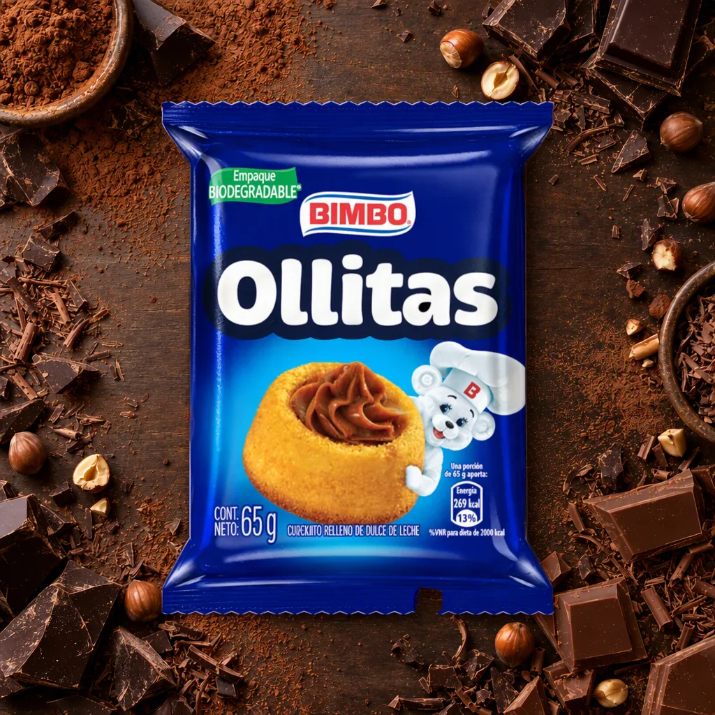 Ollitas Dulce de Leche Bimbo 65 g