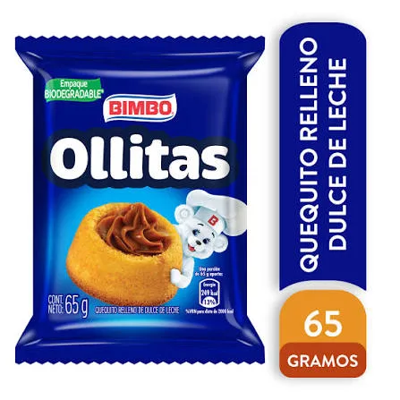 Ollitas Dulce de Leche Bimbo 65 g