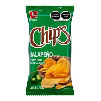 Chip's Jalapeño Barcel 170 g