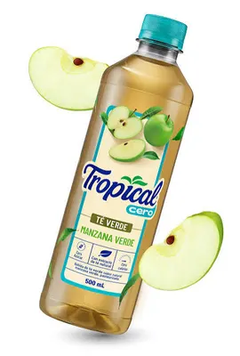 Tropical Té Blanco Manzana Verde Cero 500 ml