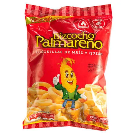 Bizcocho de Maíz y Queso Palmareño 100 g
