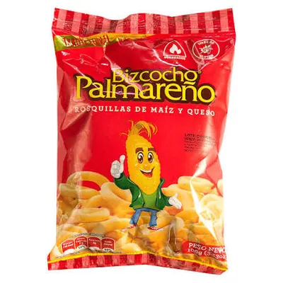 Bizcocho de Maíz y Queso Palmareño 100 g