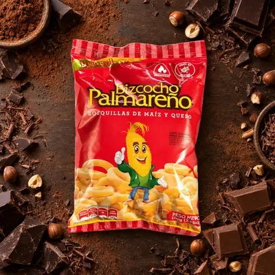 Bizcocho de Maíz y Queso Palmareño 100 g