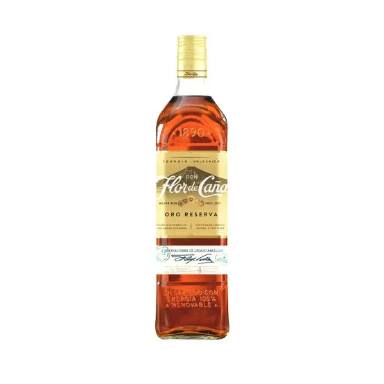 Ron Flor de Caña Oro Reserva 4 años 1 L