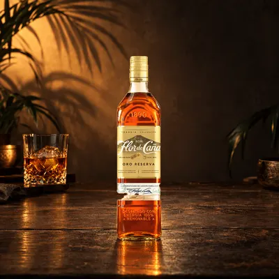 Ron Flor de Caña Oro Reserva 4 años 1 L