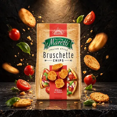 Bruschette Chips Pizza Maretti 140 g
