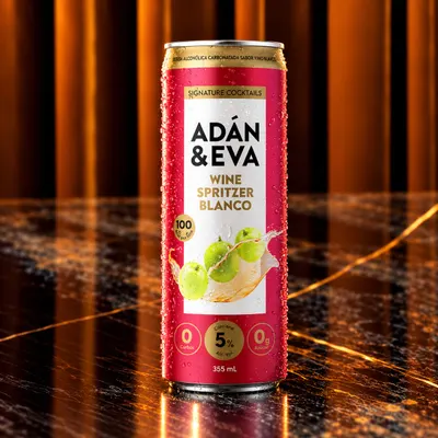 Adán & Eva Wine Spritzer Blanco 355 ml