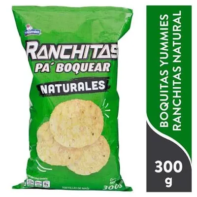 Ranchitas Pa' Boquear Naturales 300 g