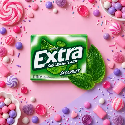 Chicle Extra Spearmint 2.5 g