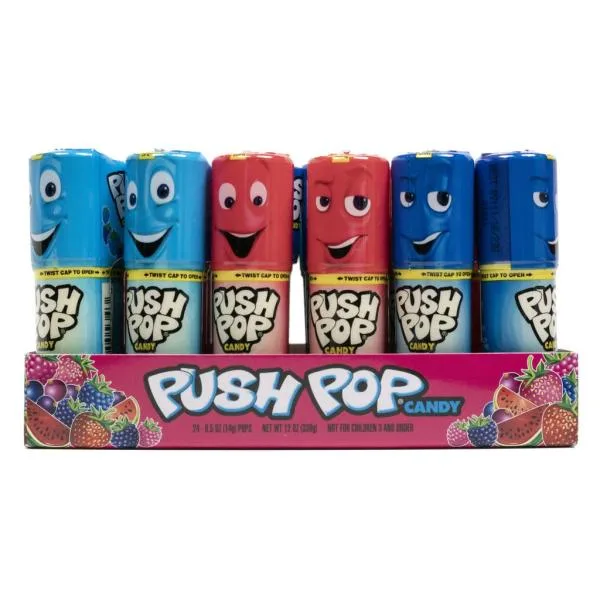 Push Pop sabor variado 14 g