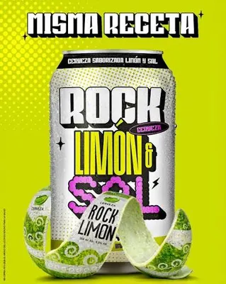 Rock Limón y Sal 350 ml