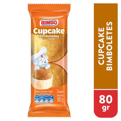 Cupcake Sabor Vainilla Bimbo 80 g