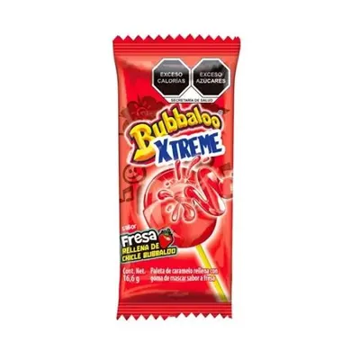 Bubbaloo Xtreme Fresa 16.6 g