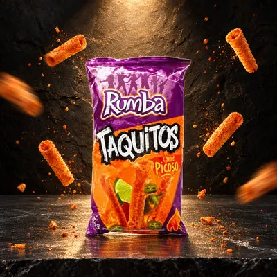 Rumba Taquitos Chile Picoso 80 g