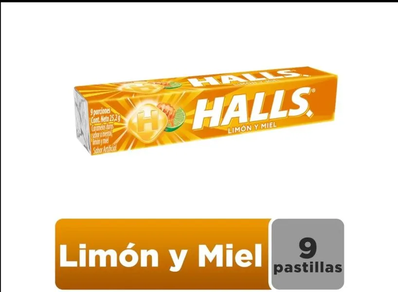 Halls Honey Lemon 25.2 g