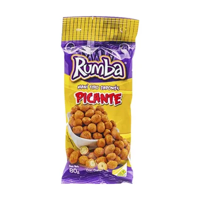 Maní japonés picante Rumba 80 g